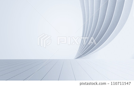 现代抽象建筑地面背景汽车广告场景图 110711547