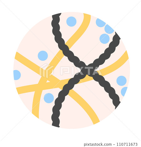 Collagen peptide protein molecule skin cell closeup 110711673
