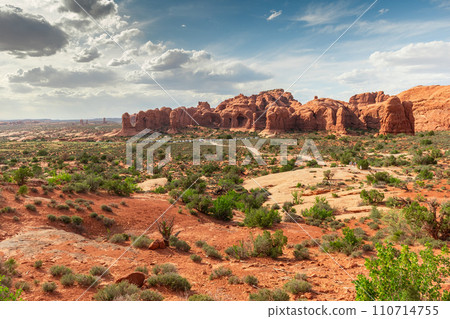 The Windows Section in Arches National Park, Utah The Windows Section in Arches National Park, Utah 110714755