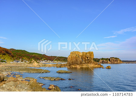 Shiosezaki Godzilla Rock, Oga City, Akita Prefecture 110714783