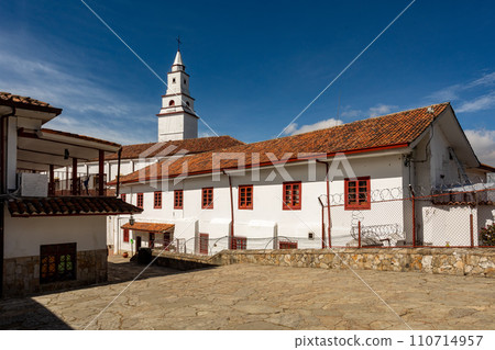 Monserrate Sanctuary is a Catholic shrine in Bogota, Colombia. 110714957