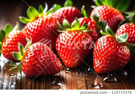 close-up of strawberry macro background close-up of strawberry macro background 110715576