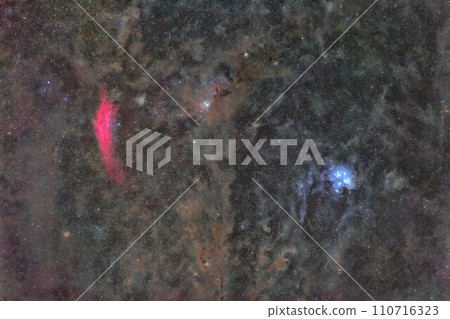 Around California Nebula and Pleiades star cluster Around California Nebula and Pleiades star cluster 110716323