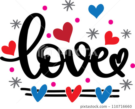 Valentines Day, Heart, Love, Be Mine, Holiday, Vector Illustration File 110716660