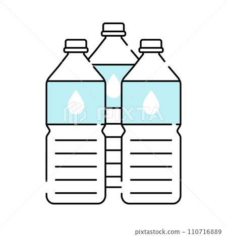 3 bottles of water 3 bottles of water 110716889