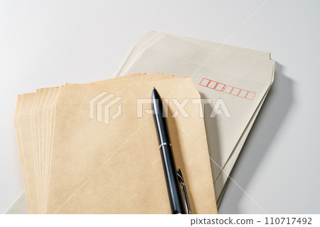 Envelopes and pen Envelopes and pen 110717492
