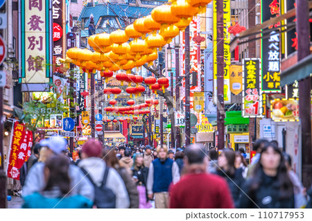 Japan's Yokohama cityscape JN.1 increase...A bustling Chinatown. No need for masks, a ray of hope in the new year... = January 19, 2020 Japan's Yokohama cityscape JN.1 increase...A bustling Chinatown. No need for masks, a ray of hope in the new year... = January 19, 2020 110717953