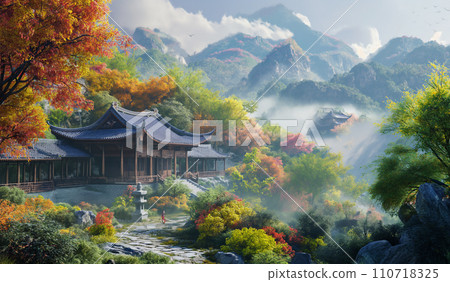 ai created temple ai created temple 110718325