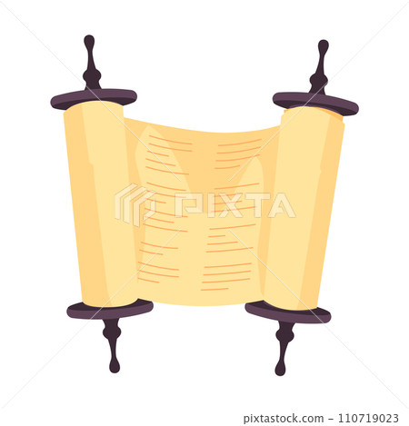Holy Torah - modern flat design style single isolated image Holy Torah - modern flat design style single isolated image 110719023
