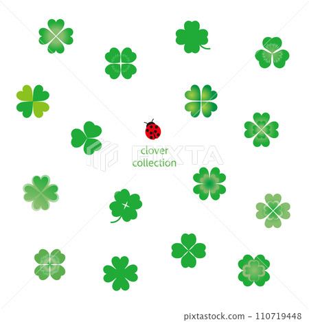 三葉草矢量插圖集 110719448