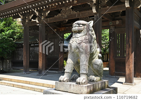 Kawaguchi Walk, Kawaguchi Shrine, Shinto Gate and Guardian Dogs, Kanayama-cho, Kawaguchi City Kawaguchi Walk, Kawaguchi Shrine, Shinto Gate and Guardian Dogs, Kanayama-cho, Kawaguchi City 110719682