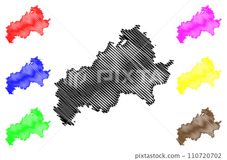 Kheda district (Gujarat State, Republic of India) map vector illustration, scribble sketch Kheda map Kheda district (Gujarat State, Republic of India) map vector illustration, scribble sketch Kheda map 110720702