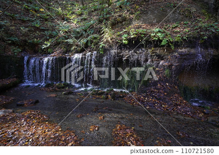 Karuizawa, Nagano Prefecture, Shiraito Falls near Shiraito Highland Way, October 31, 2023 110721580