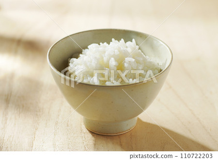 freshly cooked white rice freshly cooked white rice 110722203
