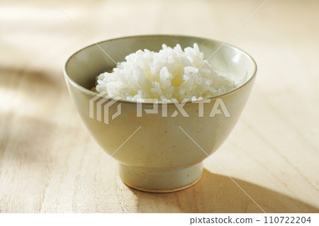 freshly cooked white rice freshly cooked white rice 110722204