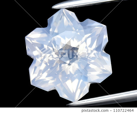 natural lavander amethyst quartz gem on the background 110722464