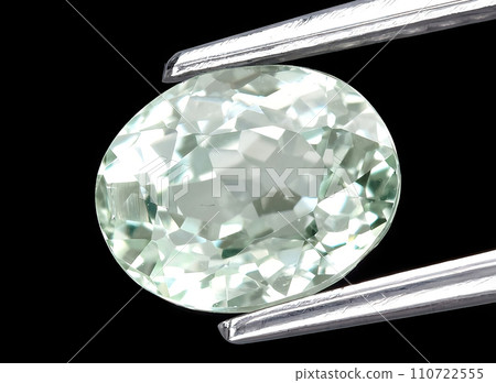 natural green tourmaline gem on the background natural green tourmaline gem on the background 110722555