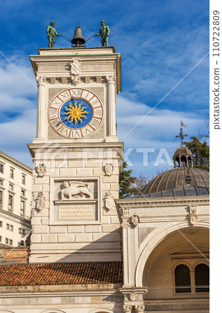 Clock Tower In Piazza della Liberta - Udine Friuli-Venezia Giulia Italy 110722809
