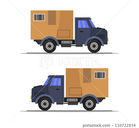 Delivery trucks Delivery trucks 110722834