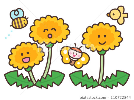 Dandelions and spring insects Dandelions and spring insects 110722844