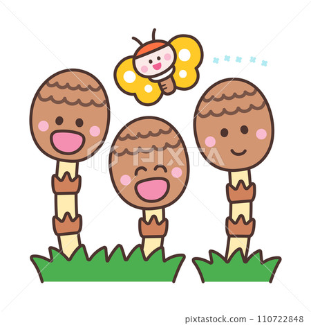 Tsukushi和蝴蝶 110722848