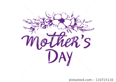 Mother's day lettering Calligraphy card Mother's day lettering Calligraphy card 110723116