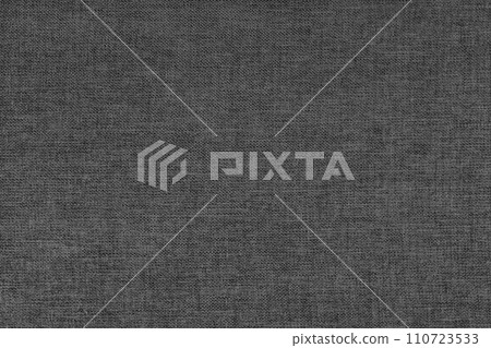 Textile background, black coarse fabric texture, cloth structure, jacquard woven upholstery Textile background, black coarse fabric texture, cloth structure, jacquard woven upholstery 110723533