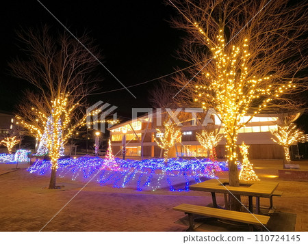 Illuminations of Onagawa Station Illuminations of Onagawa Station 110724145