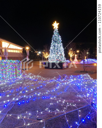 Illuminations of Onagawa Station Illuminations of Onagawa Station 110724159