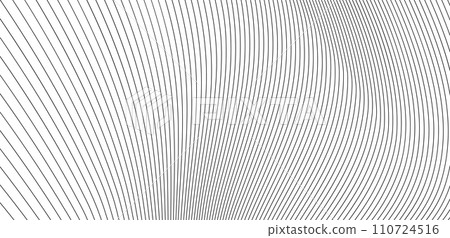 pattern of black lines on white background. Vector illustration 110724516