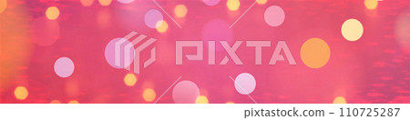 Pink bokeh background for seasonal, holidays, event celebrations and various design works 110725287