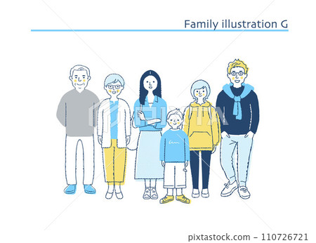 微笑的家人全身G 110726721