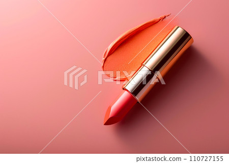Soft Glamour: Elegant Peach Lip Product Photography Soft Glamour: Elegant Peach Lip Product Photography 110727155