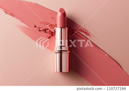 Simple Sophistication: Minimal Lipstick Close-up 110727166