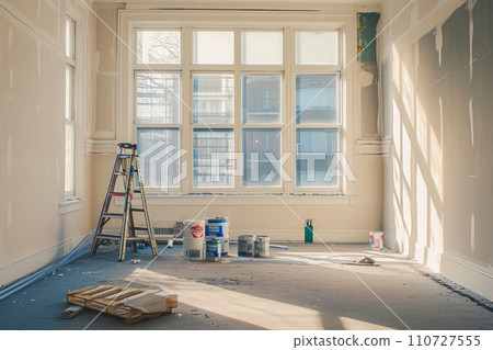 Quiet Construction: Empty Apartment Renovation Quiet Construction: Empty Apartment Renovation 110727555