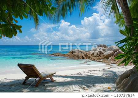 Escape to Elysium: Idyllic Beachscape 110727634