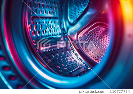 Appliance Abstraction: Tinted Washing Machine Detail Appliance Abstraction: Tinted Washing Machine Detail 110727754