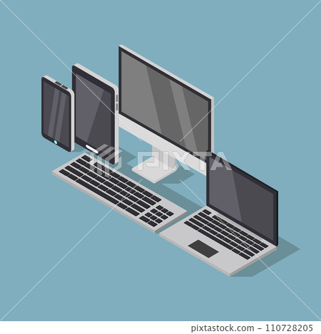 Modern devices isometric 110728205