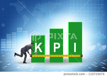 Concepg of key performance indicator Concepg of key performance indicator 110728878
