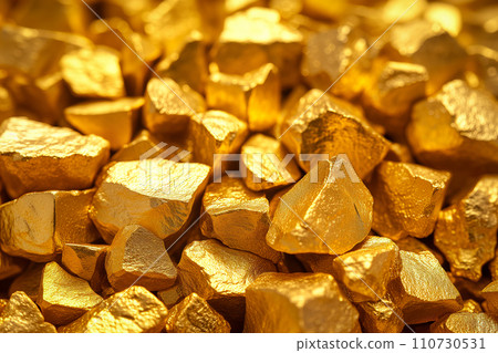 Golden Nuggets Close-Up Golden Nuggets Close-Up 110730531