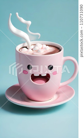 Kawaii cup of coffee drawing cartoon artwork Kawaii cup of coffee drawing cartoon artwork 110731090