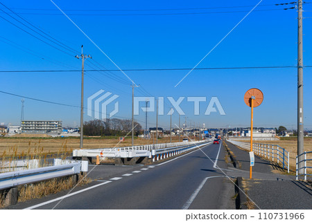 千葉縣野田市山崎風景 2024 年 1 月 千葉縣野田市山崎風景 2024 年 1 月 110731966