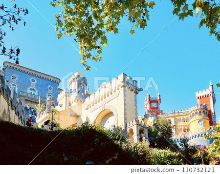 Pena Palace in Sintra Portugal  - Palacio Nacional da Pena            110732121