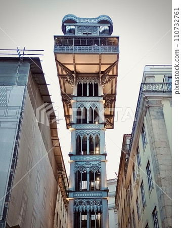 Santa Justa Lift - Elevador de Santa Justa, Lisbon Portugal 110732761