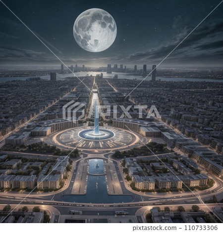 建築物/建築物/風景/旅遊景點/空拍圖（經典設計）AI生成 110733306