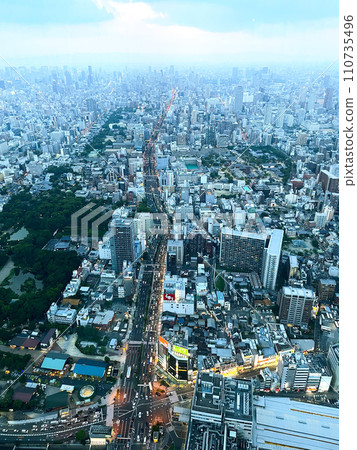 從阿倍野 Harukas 看到的大阪風景 110735496