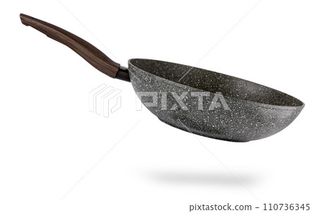 Frying pan isolated over white background with clipping path Frying pan isolated over white background with clipping path 110736345