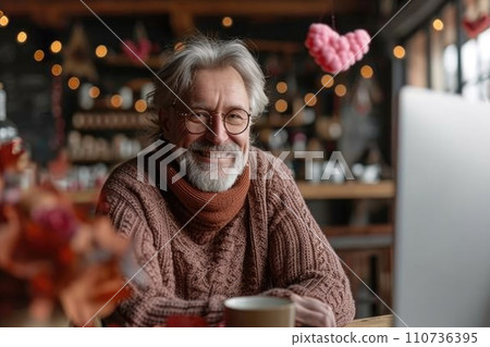 AI-generated content. single person use online dating app service for chat and web network pragma AI-generated content. single person use online dating app service for chat and web network pragma 110736395