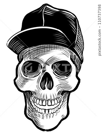 cap, hat, skeleton 110737398