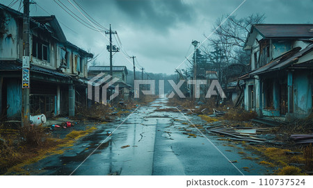 受地震等災害影響的災區及人口稀少的山村 110737524